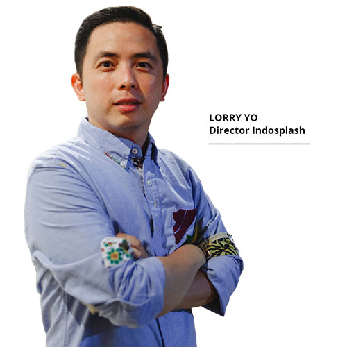 Direktur Indosplash Lorry Yo